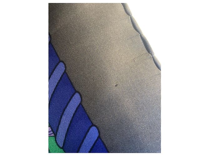Hermès Carrè Etendards Et Bannieres Sciarpa di seta Multicolore - vista 6