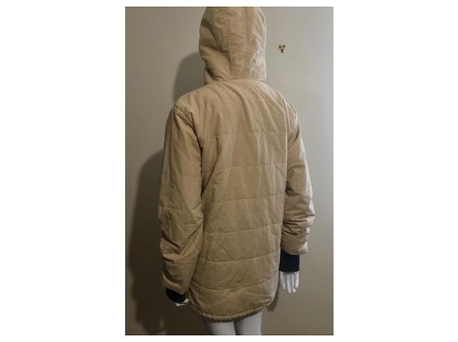 Cappotto/parka Ganni con cappuccio e isolamento Thinsulate Beige - vista 10