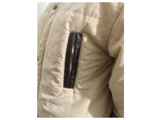 Cappotto/parka Ganni con cappuccio e isolamento Thinsulate Beige - vista 3