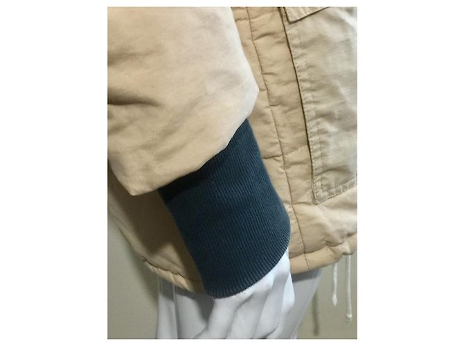 Cappotto/parka Ganni con cappuccio e isolamento Thinsulate Beige - vista 4