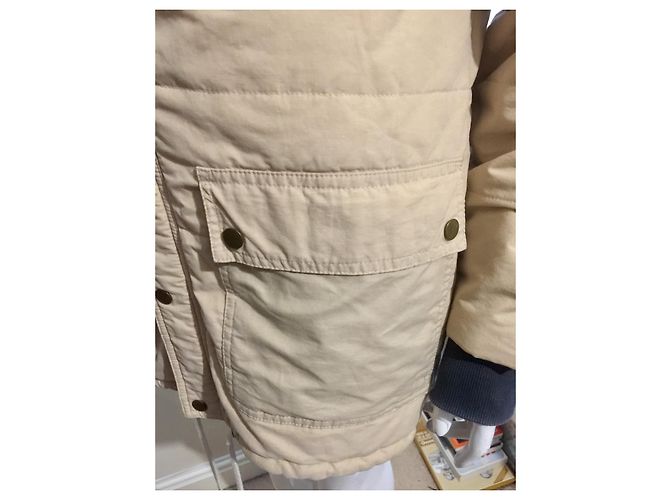 Cappotto/parka Ganni con cappuccio e isolamento Thinsulate Beige - vista 7