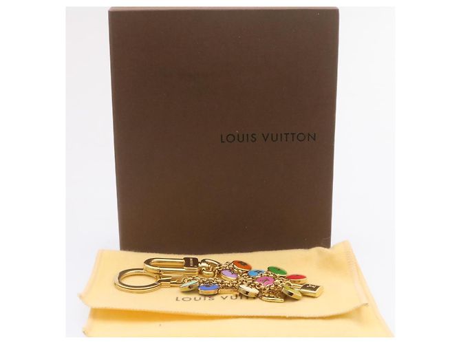 LOUIS VUITTON Porte Cles Chainne Pastilles Charm Multicolor M65380 Auth yk2431 Golden - Ansicht 11