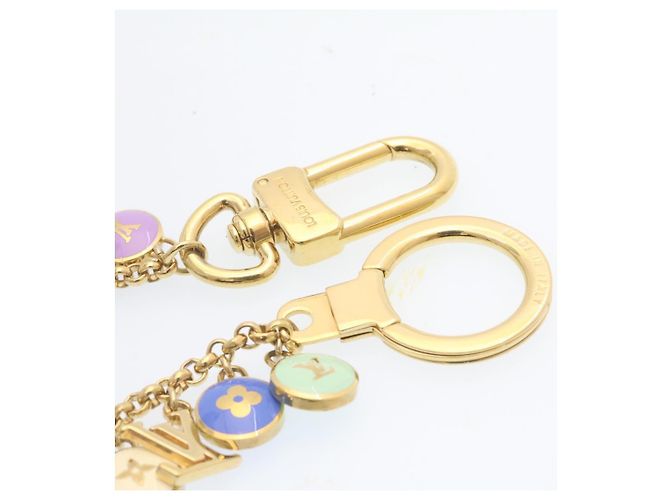 LOUIS VUITTON Porte Cles Chainne Pastilles Charm Multicolor M65380 Auth yk2431 Golden - Ansicht 8