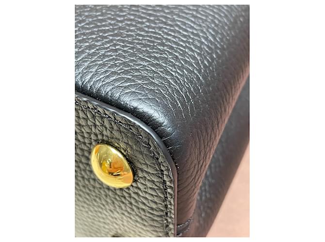 Capucines Louis Vuitton Nasturzi leopardo BB Nero - vista 11