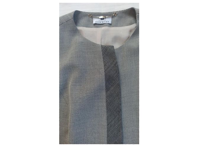 Givenchy Grey Wool Viscose Jacket - view 3