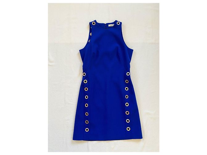 Mini abito blu Thierry Mugler - vista 6