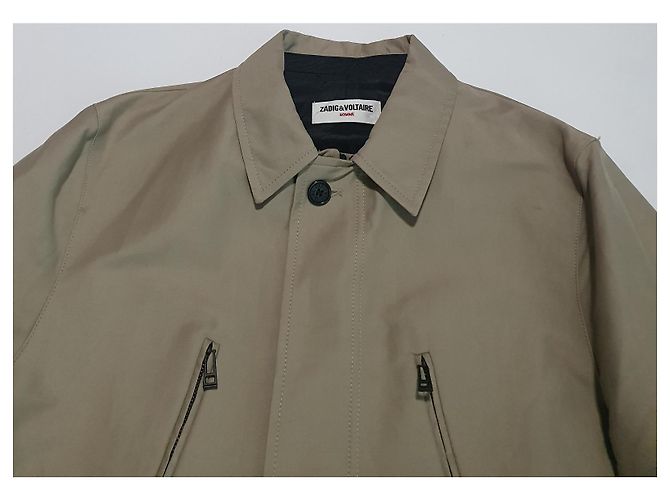 Giacca Zadig & Voltaire Beige in Cotone - vista 3