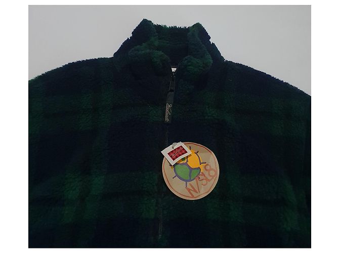 Woolrich Sweatshirtjacke Grün Tartan M - Ansicht 3