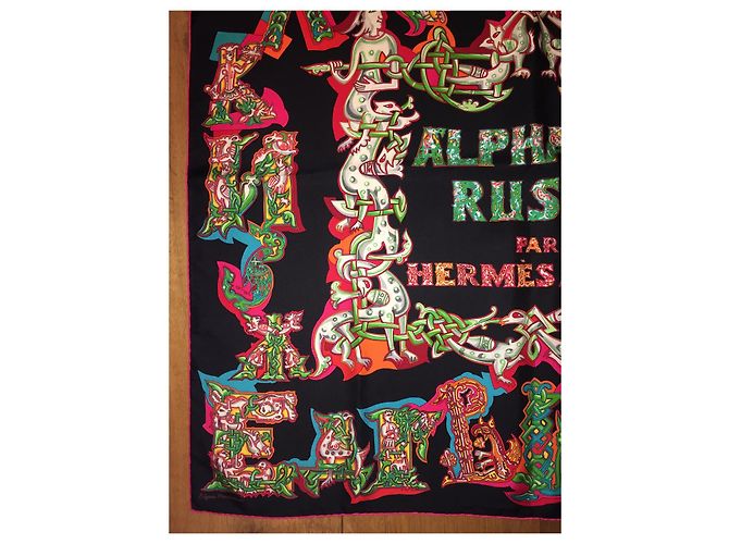 Hermès alfabeto russo Multicolore - vista 5