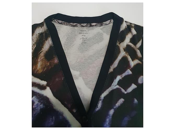 Marc Cain Lange Strickjacke Baumwolle Elastan S Mehrfarben - Ansicht 5