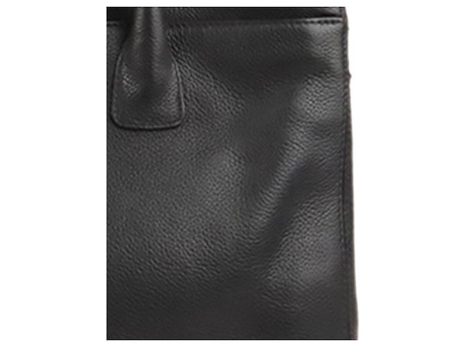Chanel Black Executive Cerf Satchel Nero - vista 14