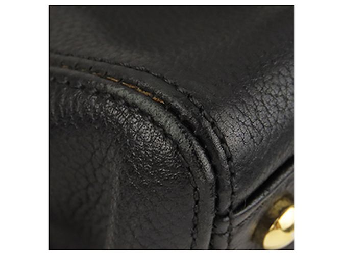 Chanel Black Executive Cerf Satchel Nero - vista 17