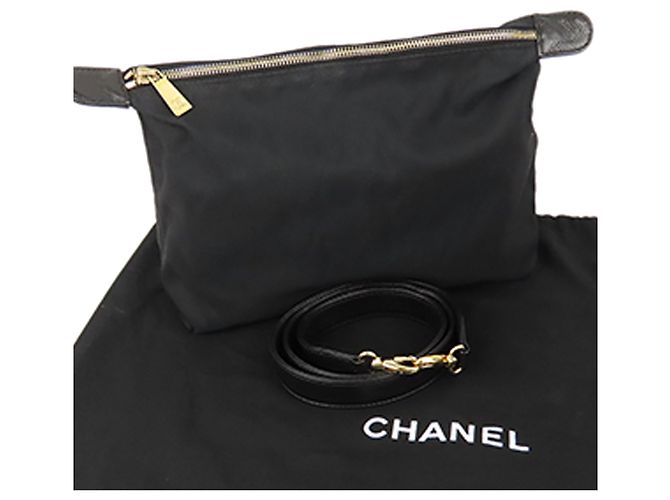 Chanel Black Executive Cerf Satchel Nero - vista 18