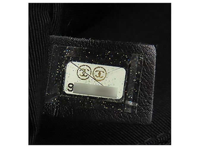 Chanel Black Executive Cerf Satchel Nero - vista 7