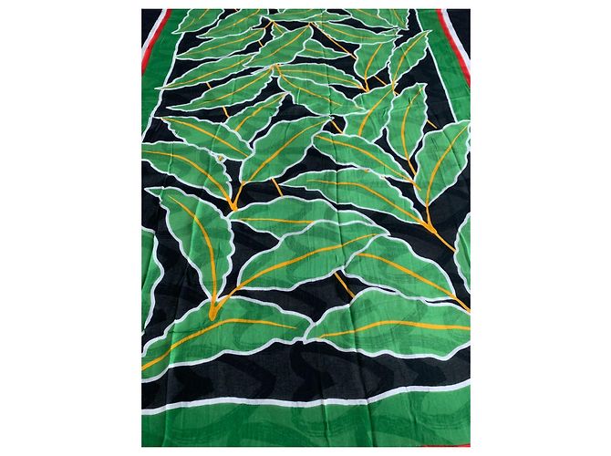 Stola Diane Von Furstenberg in viscosa e modal nero bianco rosso verde - vista 11