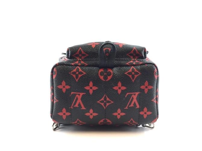 Borsa a tracolla Louis Vuitton Palm Springs Rare Mini Zaino Nero - vista 4