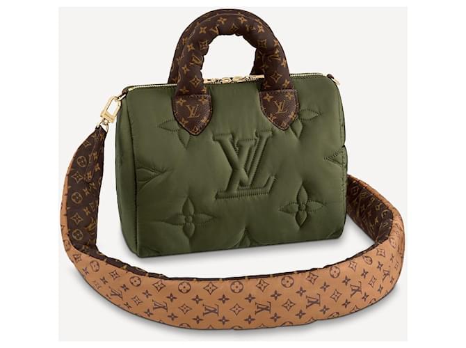 Louis Vuitton LV speedy 25 Cuscino Verde scuro - vista 2