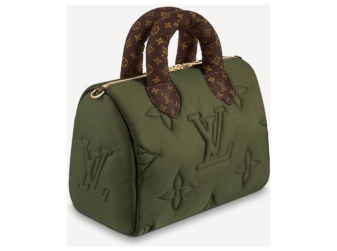 Louis Vuitton LV speedy 25 Cuscino Verde scuro - vista 4
