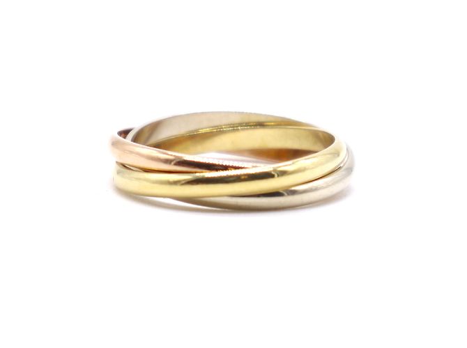 Love cartier 18k Tricolor Trinity Ringgröße 53 - Ansicht 3
