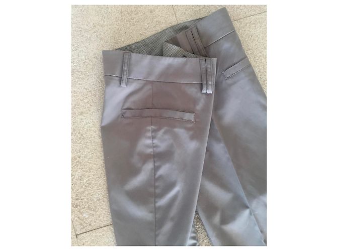 Autre Marque Agujeros rectos T.36-38 Beige Gris - vista 10