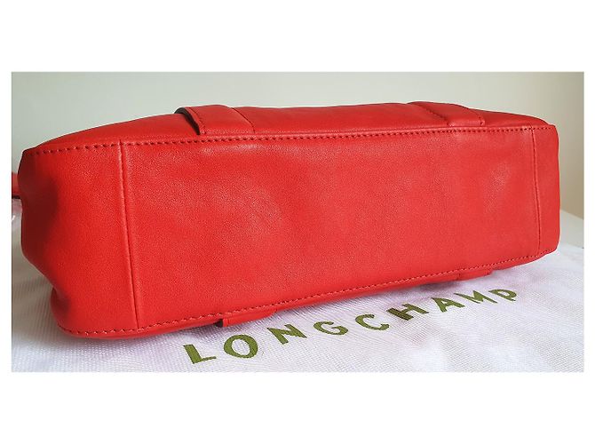 Borsa 3D Longchamp in pelle rossa Rosso - vista 6