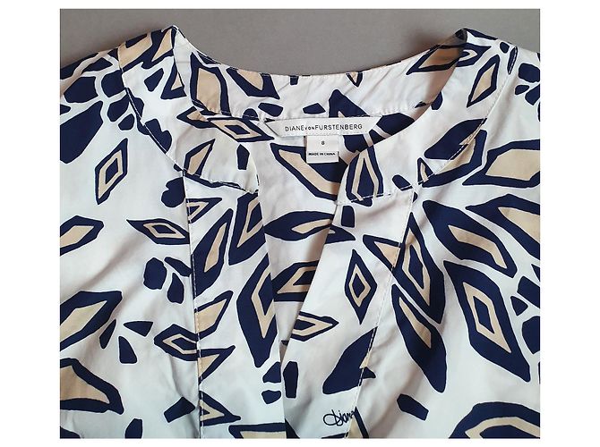 Blusa de algodón Diane Von Furstenberg Multicolor - vista 7
