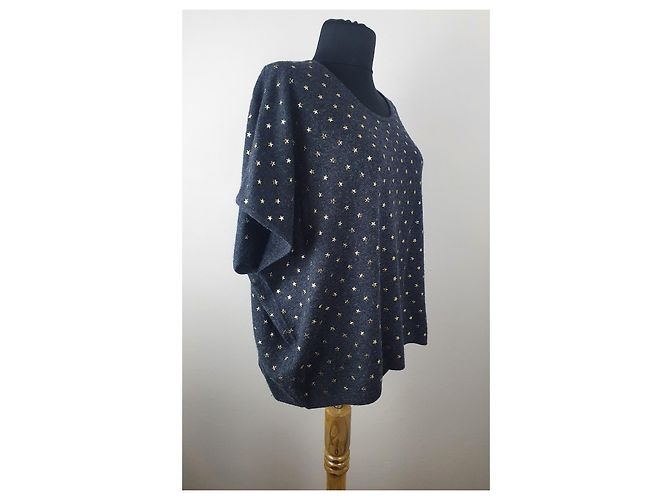 Suéter Allude de mistura de cashmere e lã cinza - vista 3