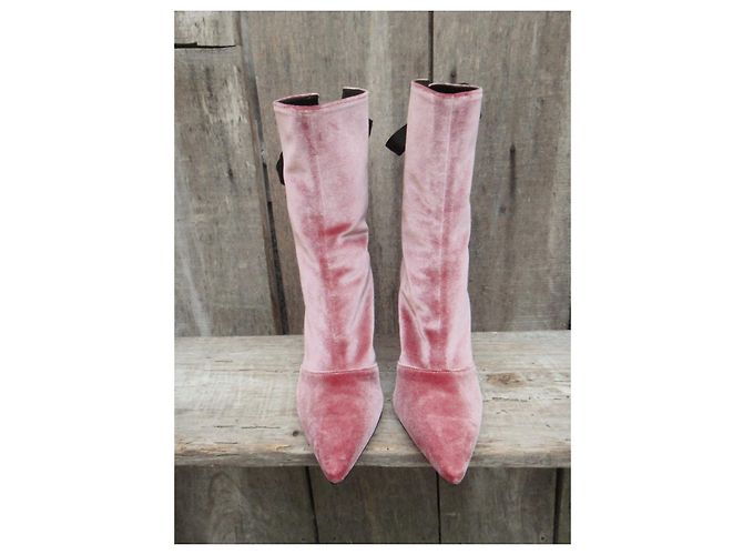 Botas Robert Clergerie p 37 Rosa - vista 3