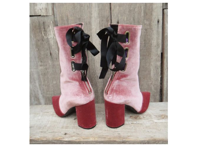 Botas Robert Clergerie p 37 Rosa - vista 4