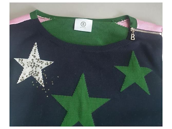 Bogner Baumwollpullover Größe 40 Mehrfarben - Ansicht 6