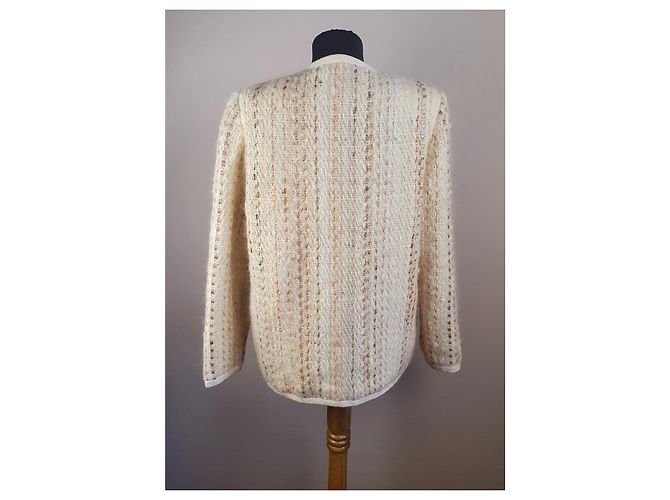 Autre Marque Marjorie Verna Strickjacke aus Wolle XL Mehrfarben - Ansicht 4