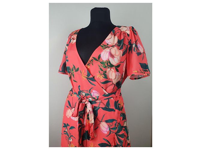 Autre Marque By Malina Alba Kleid Blumenmuster M Mehrfarben - Ansicht 2