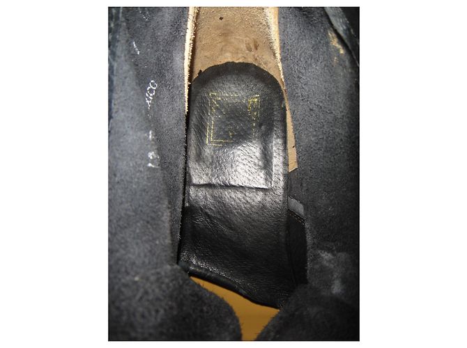 Frye Lederstiefel Anthrazit 46.5 Anthrazitgrau - Ansicht 7