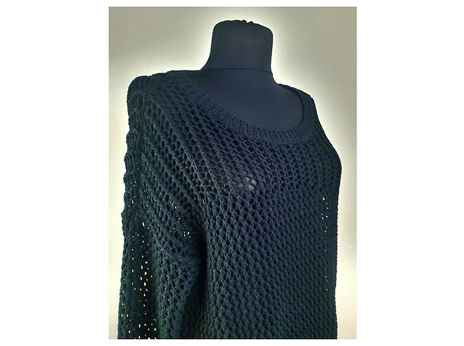 Jersey de malla negro Calvin Klein - vista 3