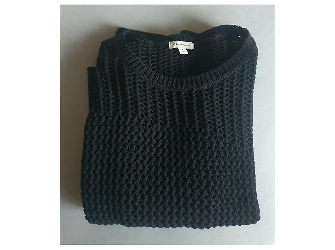 Jersey de malla negro Calvin Klein - vista 5