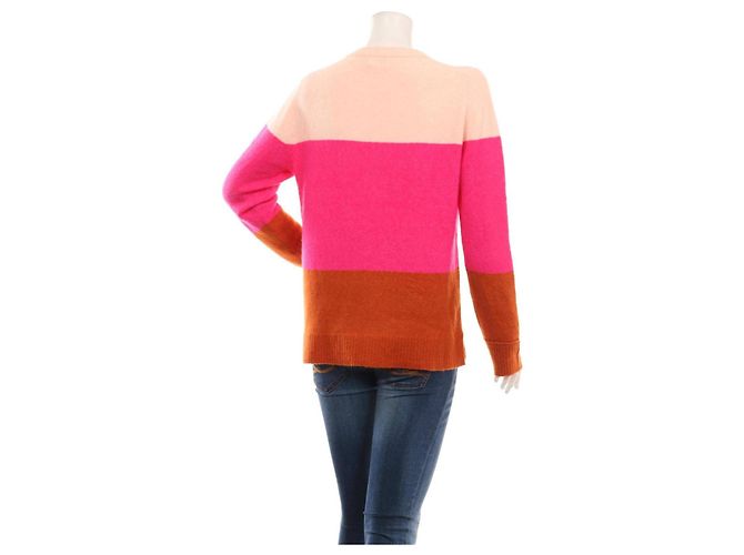 J.Crew Multi Color Wool Jumper M Multiple colors - view 2