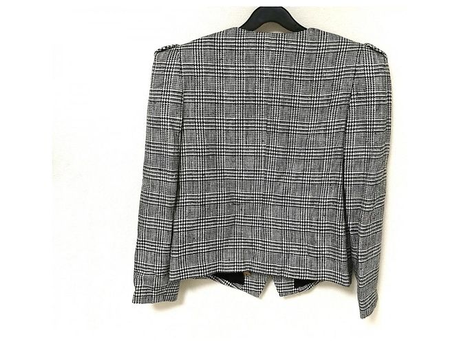 [Usado] Chaqueta CAROLINA HERRERA Mujer Negra x Marfil - vista 2