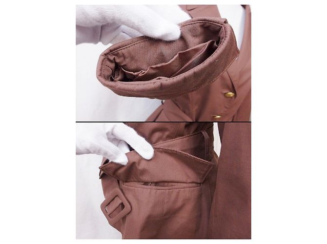 [Gebraucht] Junko Shimada Jacke-Design-Halbmantel 9 Braun - Ansicht 5