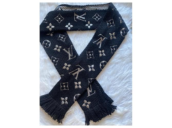 Louis Vuitton Brillare di Logomania Nero Argento - vista 3