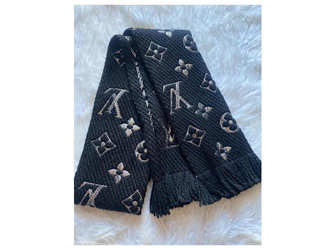 Louis Vuitton Brillare di Logomania Nero Argento - vista 4
