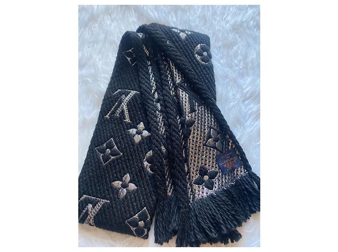 Louis Vuitton Brillare di Logomania Nero Argento - vista 5