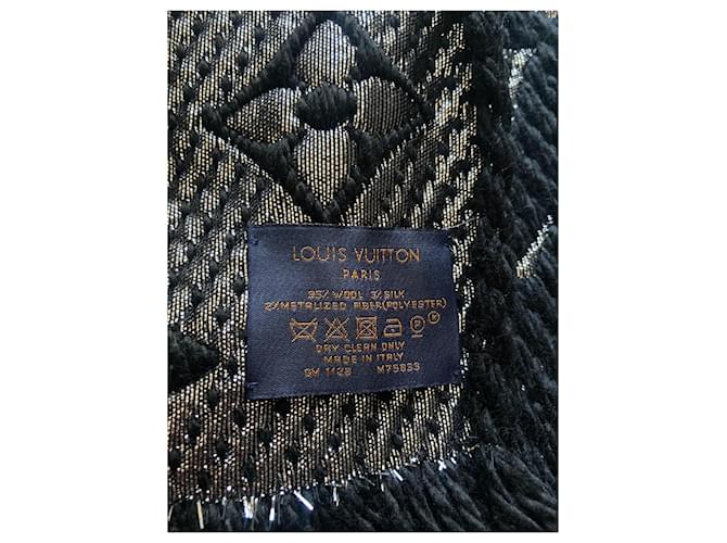 Louis Vuitton Brillare di Logomania Nero Argento - vista 6