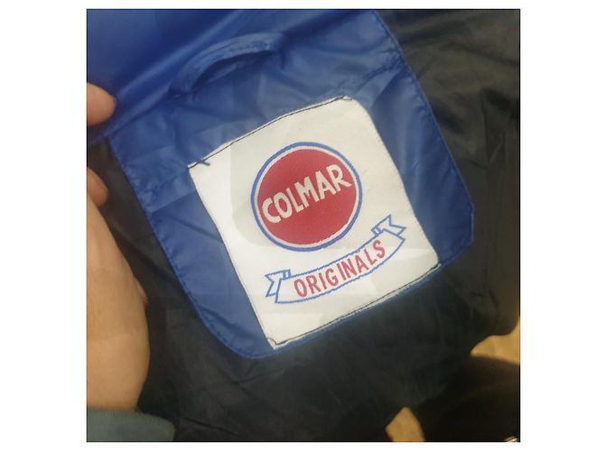 Chaqueta de plumas azul Colmar - vista 9