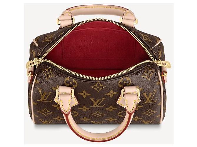 Louis Vuitton LV Speedy badouliere 20 Marrone - vista 4