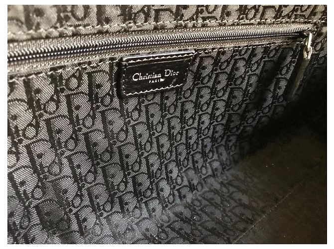Borsa Christian Dior in pelle nera Nero - vista 3