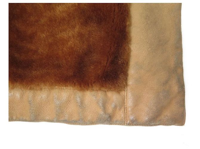 Hermès HERMES DUFFLE COAT 54 L LAMMLEDER RETURNS LAMMLEDER Karamell - Ansicht 5