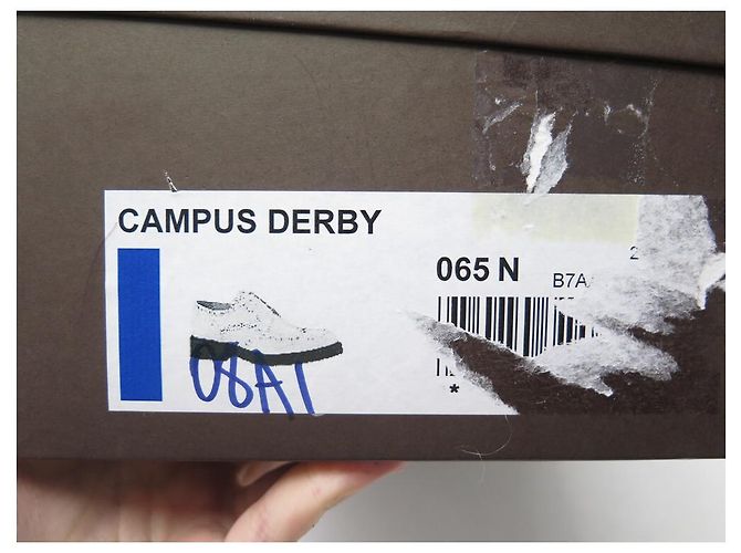 NUOVE SCARPE LOUIS VUITTON DERBY CAMPUS 6.5 40.5 41 SCARPE FINE IN CAMOSCIO BLU Blu navy - vista 9