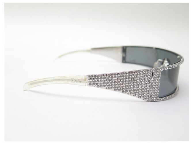 RARO OCCHIALE DA SOLE CHRISTIAN DIOR CON CRISTALLI SWAROVSKI 9F9OCCHIALI DA SOLE - vista 2