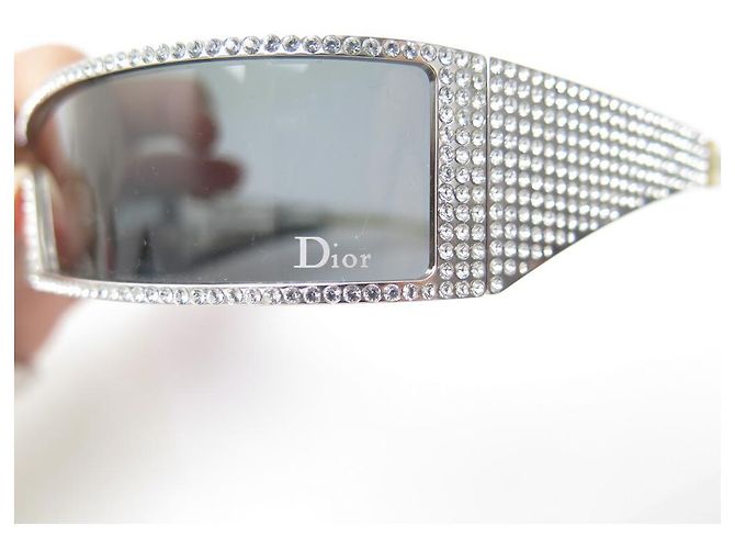 RARO OCCHIALE DA SOLE CHRISTIAN DIOR CON CRISTALLI SWAROVSKI 9F9OCCHIALI DA SOLE - vista 5