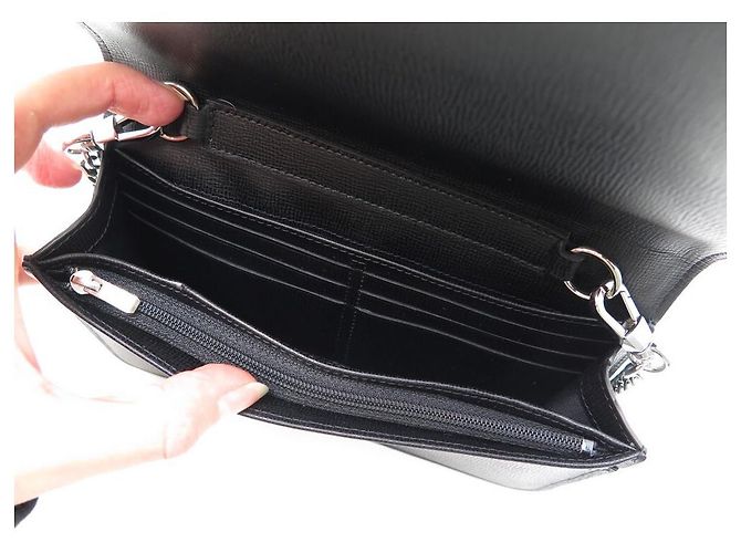 NUEVA CARTERA LONGCHAMP CHAINETTE LE PLIAGE NEO L4559HPH001 EN CUERO WOC - vista 11